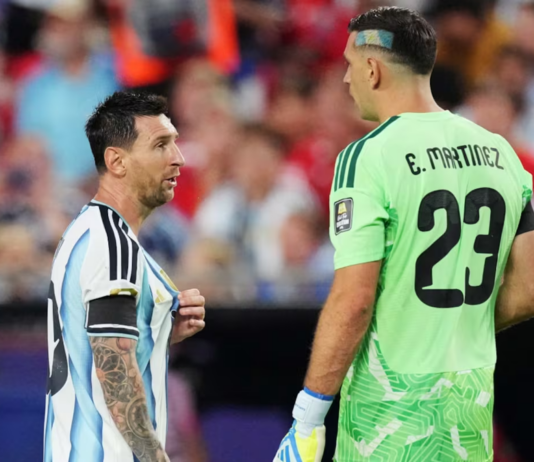 la ironía de Dibu Martinez sobre Messi