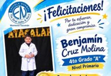 Alumno de la Escuela Normal de Monteros pasó a la instancia internacional de Atacalar
