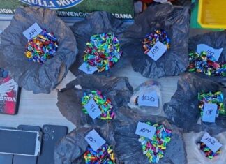Incautan más de 1200 dosis de pasta base y aprehenden a una pareja