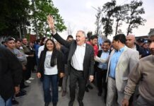 «Repudio todos los hechos de agresión, vengan de donde vengan», dijo Jaldo