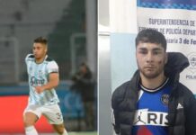 Un ex futbolista de Atlético fue detenido tras intentar robarle el arma a un policía