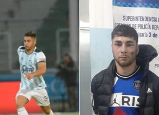 Un ex futbolista de Atlético fue detenido tras intentar robarle el arma a un policía