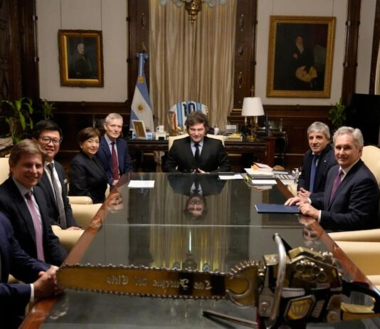 Milei se reunió en Casa Rosada con autoridades de Tesla y de una empresa de IA