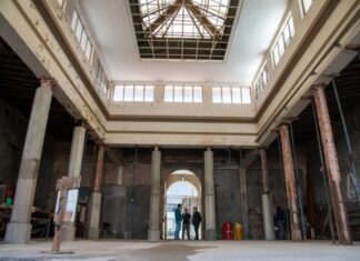 El gobernador supervisa los avances en la obra del nuevo Registro Civil