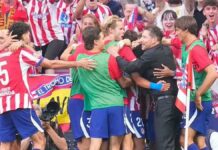 Atlético Madrid se quedó con el clásico ante el Real