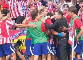 Atlético Madrid se quedó con el clásico ante el Real