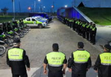 14 personas demoradas y 10 motocicletas retenidas