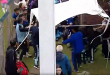 El partido de Reserva entre Atlético y Talleres terminó con una pelea