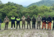 El cerro está totalmente tapado