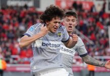 Boca le ganó 1-0 a Independiente sobre el final y es líder de la Tabla Anual