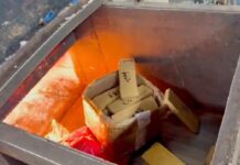 Incineraron en Tucumán más de 230 kilos de cocaína secuestrados