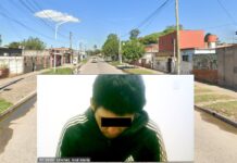 Lo apuñaló y le dejó la hoja del cuchillo tramontina incrustada en el cuello