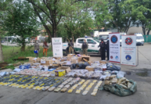 quemaron 422 kilos de droga en Tucumán