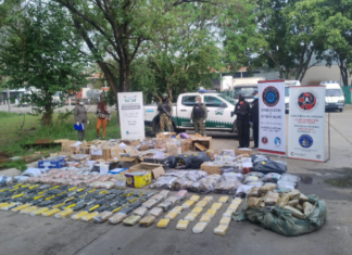 quemaron 422 kilos de droga en Tucumán