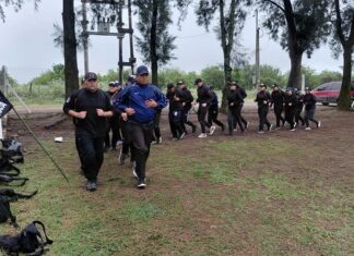 Las Talitas es sede del 1° Curso Nacional de Operadores de Canes Detectores de Droga